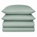 Lenjerie Bumbac Damasc Verde-Padure