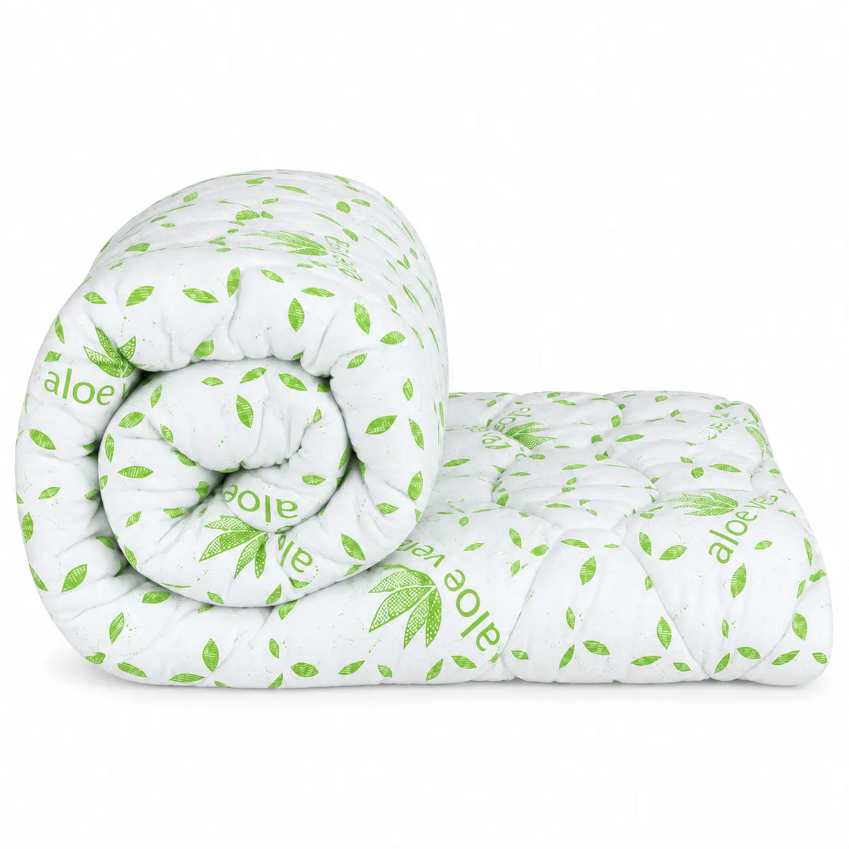 Pilotă aloe vera matlasată rulată