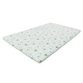 Topper saltea Aloe Vera 3.5 cm cu husa microfibra detasabila
