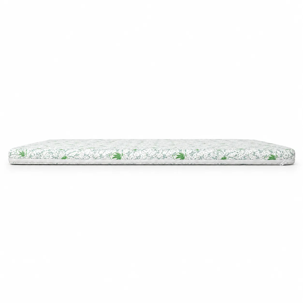 Topper Aloe Vera din profil, grosime 3.5 cm cu fermoar lateral