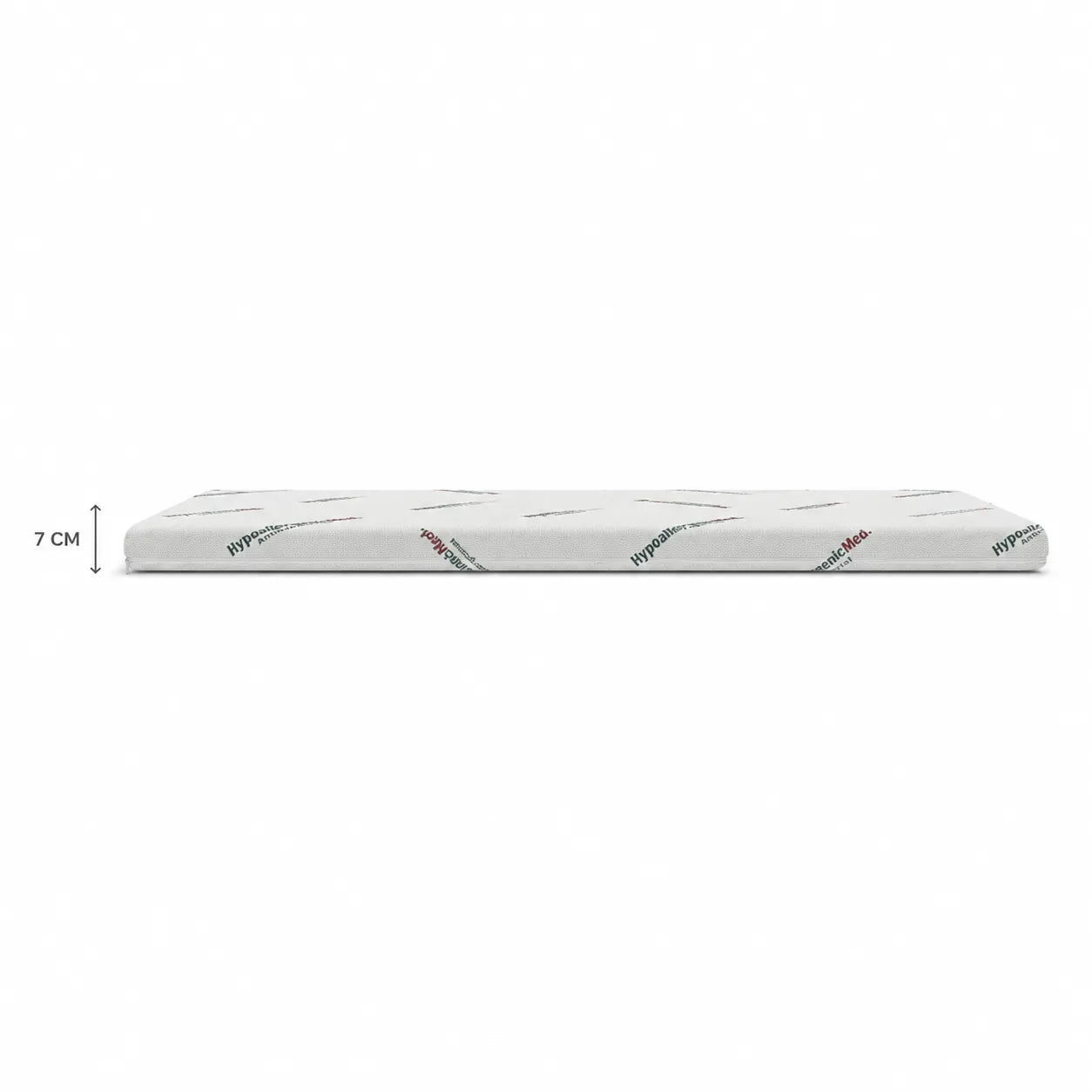 Topper antibacterian din profil, grosime 7 cm cu fermoar lateral