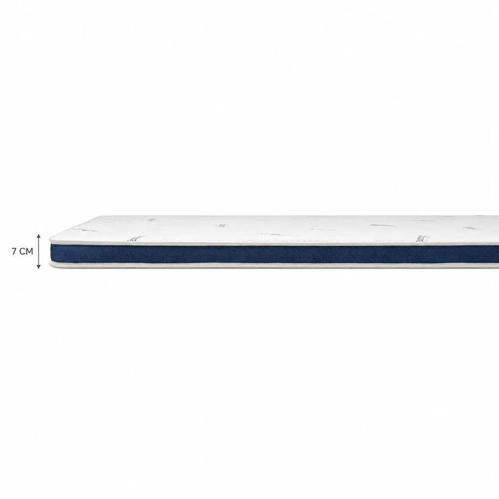 Topper cu memorie din profil, grosime 7 cm cu laterala ventilata